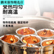 Haicai mold disposable tin foil cup hair cake non-stick egg tart cup household oven baking steamer oyster holder 14081# medium size tin foil cake cup 50