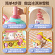 Cute children's toys girls 3 to 6 years old girls 4 play house ice cream ice cream shop princess birthday gift 5 Mengtu DIY ice cream shop 12 color mud/12 songs/lights