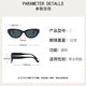 Murata Inago gafas de sol gafas de sol gafas de sol polarizadas anti-uv gafas de sol GM GM GM SOL COREANO COREANO FILMA NEGRA