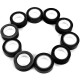 
Wenstan WST1047 tape Electrician tape high viscosity waterproof PVC insulating tape electrical tape black 9 meters