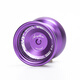 MUQI YOYO Competencia competitiva Aloy Sleep Yoyo Ball Boy Regalo Yoyo Ball Airflow 4 Titanium Gray Surface brillante