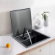 
Kohler-Ingenious Invisible Small Sink 304 Stainless Steel Bar Single Slot Mid-Island With Damping Cover Hidden Mini B4839 Flip Cover Cup Washer Damping Model + Lifting Pump