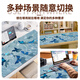 
Three-color cat simple healing mouse pad super large cute cartoon animation laptop keyboard office desktop pad can be customized high-value thickened lock edge anti-slip 12053 Landscape Dream 80 cm x 30 cm x 3 mm