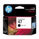 HP (HP) 47 ink cartridge Original ink cartridge Applicable to 4825/4826/4828/4829/4877/4928/4977 printer 47 ink cartridge black single (about 1300 pages)