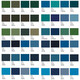 7035 Selbstbemalte Raul Color Card RAL/7038/7032/7034/7022/7045 Grau Custom Ral7022