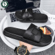 Zapatillas para hombres de carpintería para ropa de verano para nuevo sándwich de playa anti-odor anti-odor de gran tamaño de gran tamaño