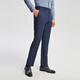 YOUNGOR trousers men's 753 blue-gray plaid anti-wrinkle suit trousers wool blended crisp and stylish 2025 shopping mall same style blue-gray YOTX212753HIY trousers 170A 170/78A 31.5 size 80cm