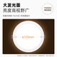 LED嵌入式110mm筒灯大瓦数客厅孔灯12公分家用天花灯桶灯  大光面15W 开孔140-15565