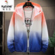 Carpintería carpintero (tucano) ropa de protección solar chaqueta de color de gradiente para hombres estilo coreano coreano de moda ropa de protección solar verano