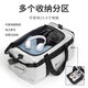 Pull back travel backpack large capacity backpack men's multifunctional school bag leisure sports travel mountaineering bag women's gray gray 70L