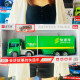 宝乐星（BAOLE STAR TOYS）宝乐星大号仿真声光警车平板运输车快递货柜车儿童玩具车模型 9854声光惯性警察拖车