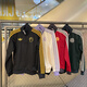 阿迪达斯 （adidas）外套男女三叶草复古条纹休闲足球立领夹克JD9096IY0055官方旗舰正 深靛蓝1 IT3878 M