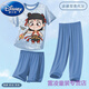 Disney Children's Pajamas Little Boy Modal Thin Summer Boys' Three-piece Home Clothes Set for Middle and Large Children Nezha Spring and Summer 1H--ST-12348 12 Codes (120-130)cm One Size