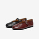 Bata Mary Jane Sheepskin Buch Frauen 2025 Spring Retro Gabing Muster Schafkinne weiche Einzelschuhe Auo01aq5 Black 38