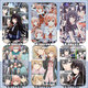 
Moeki Castle Snow Nova Yukio card cover periphery My Youth Love Story Access Card Subway Kabihama Yui Chung-CB11932 Card cover + long lanyard