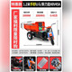 广聚乐建筑工地工程液压自卸电动三轮车拉砖混凝土养殖拉 8:1.2米手动水电方斗-4880-无刷