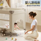 
Trimigo baby cot multi-functional movable folding splicing large bed with diaper table baby bed newborn cradle rocking bed exclusive one-click opening and closing + coconut palm pad
