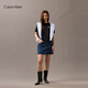 
Calvin KleinJeans 25 Spring and Summer New Women's Leisure Commuter ck Jelly Glue Print Pure Cotton Short Sleeve Knitted T-Shirt 47B835G