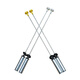 Adecuado para accesorios para lavadoras Haier TQB100-F971/@BM8 TMB100-F971 Varilla de suspensión Balance de amortiguadores de descarga 13660 cabello cuatro blanco