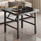 Shuhao foldable table dining table home small apartment dining table egg-breaking table fire table stall small table