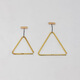 MEINL Brass Triangle Iron 789 Orquesta profesional de acero inoxidable Acompañamiento Adulto Band para niños Instrumentos de percusión de latón Nino551 Triángulo de 6 pulgadas de acero Iron