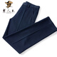 
Old man's head jeans men's summer thin loose straight wash high waist business casual young and middle-aged long pants men's trend IG3892 dark blue 34