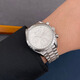 [Second-Hand 99 New] Omega (Omega) Speedmaster Series Automatic Mechanical Men's Watch Datum Datum der Anzeigezeit 39mm-Silber-Scheibe Stahlgürtel Acht-Pin-3523.30.00 gefälschte Ein- und Drei-Kompensation