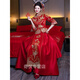 Wei Jie Chinese wedding bridal clothing Xiuhe clothing 2025 new wedding clothing summer toasting clothing dragon and phoenix gown small Feng Laiyi simplified version XL