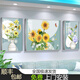Tnbrothers salon décoration peinture de luxe luxe abstrait plante fleur canapé fond de mur mur peinture moderne simple de goard