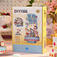 【准新品】猫的天空之城手工DIY木质八音盒祝你生日快乐音乐盒儿童女生创意生日礼物