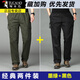Pantalones de trabajo de pájaros carpinteros (Tucano) para hombres Algodón de algodón puro Summer Nuevo estilo de mediana edad y jóvenes pantalones heterosexuales heterosexuales para hombres al aire libre pantalones para hombres resistentes al desgaste al aire libre J18 piezas individuales de color verde oscuro XL alrededor de 140-160Jin [Jin equivale a 0.5 kg]