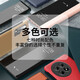 Qianhui Shell adecuado para OnePlus ACE5 Mobile Telephone Estilo de negocios Flip Fiñada para hombres Transparente para mujeres Femenina Femenina de silicona completa Anti-Fall Case [negro]-Full Film OnePlus Ace 5