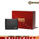 Fairwhale [High-End-Luxusprodukte] 2025 Neue Herren-Brieftasche Echtes Leder kurzer Brieftasche integriert große Kapazitätsbrieftasche Herrenschwarz [Roodwood Gift Box]