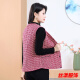 丝潇秋冬马甲新款中老年驼绒保暖轻柔女士坎肩外穿碎花妈妈宽松棉马甲 WY-6629/款1号色 建议120-140斤 4XL