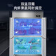 星星四门冰箱商用 立式冰柜 冷藏冷冻铜管双温大容量四六门饭店厨房学校食堂 -18度铜管1479升六门冷冻KD-1871G6