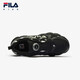 FILA斐乐童鞋儿童跑步鞋2024冬季男女中大童复古猫爪运动鞋 黑/银器灰-BS 内长24.5cm 39 内长24.5cm