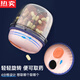 Weiliang imported quality portable medicine box for home use for brunch and late afternoon and night 7 days large capacity mini pill items small 4 grid cream white 7375 days: large capacity 7