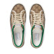 Zapatos de mujeres de Gucci (Gucci), logotipo retro de moda zapatos deportivos versátiles versátiles, marrón 606110 HVK20 9766 35