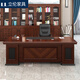 Li Lun boss desk office desk and chair combination office furniture simple Chinese style executive desk single table 1.6 meters