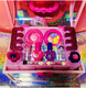 Xiaoling toys Jieyani makeup box girl makeup suitcase eye shadow box set children's manicure toy gift box 68652 French literary makeup bag