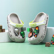 Chaussures de trou pour enfants Boy Slippers Children's Summer New Style Baby Baby Baby Might Keads et Grands Children's Anti-Slip Soft Sod Child Parent-Child Sandales Bleu foncé [Minecraft] 37