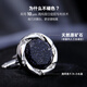 THANKSGALLERY Star Sea Cufflinks Men's Simple Fashion French Shirt Suit Cuff Button Light Luxury Birthday Gift Starry Sky Gem Set (Set More Discounted)