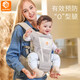 ergobaby二狗背带breeze婴儿腰凳简易前后两用横抱式轻便新生宝宝外出神器 Breeze粉色