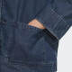 Adidas Clover Jacke Herren- und Frauen Frühling Jahr der Schlange Neujahr Neues chinesisches Stil Buckle Denim Sport Lose Jacket Jacket JZ9928/Denim Blue M.