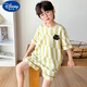 
Disney boys pajamas children's summer pure cotton short-sleeved shorts thin 2025 new boys summer home clothing set TMZ2023079 short-sleeved (UP3.0 cloud-sensing pure cotton) 170 cm Recommended 160-170cm13-15 years old