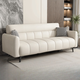 
Manzhen folding sofa bed for household multi-function lazy sofa bed integrated and dual-purpose 2025 new lunch break single sofa bed cat scratching leather-white [latex style] [widening style] Total length 2.2 meters x width 1.2 meters