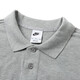 
NIKEt shirt women's clothing 2025 summer new sportswear couple casual clothes lapel lapel full cotton breathable Polo shirt men's short-sleeved FN3895-063/average large/show photos for 5[yuan] S (165/84A)