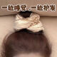 梅派丝枕头睡眠发圈女色缎面大肠发绳不伤发大号扎丸子头橡皮筋SN3883 枕头发圈4件套 99件套