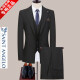 Anngelo Anngelo Anngelo Anngelo Traje Juego de negocios para hombres Casco del novio del novio del novio del novio Slim Hosting Professional Clothing 6189 Lanshang [abrigo + pantalones + chaleco] Doble XL 180/52 [sugerido 150-165 Jin [Jin iguala 0.5 kg]]]