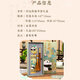 Jiamo Chinese Style Classical Metal Lesezeichen Geschenkbox Panda Kulturelle und kreative Geschenk 2025 Neue High-End-Exquisites verbotene Stadt Souvenirs Schulsaison Geschenke für Klassenkameraden Souvenirs Lehrer-Tag